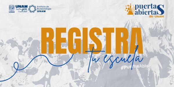 Puertas Abiertas 2025 - 11 de abril | ¡Registra tu escuela!