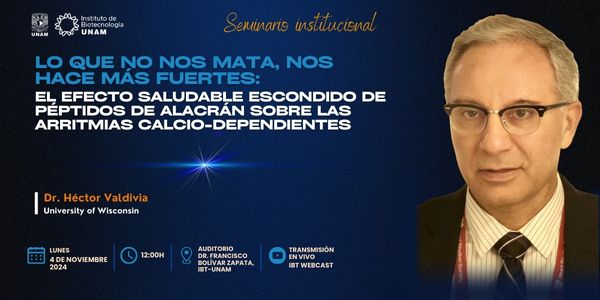 Lo que no nos mata, nos hace más fuertes: el efecto saludable escondido de péptidos de alacrán sobre las arritmias calcio-dependientes