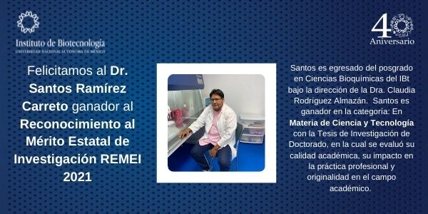 Reconocimiento al Mérito Estatal de Investigación 2021