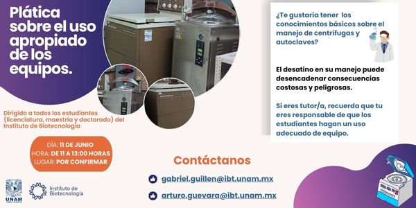 Plática sobre el uso